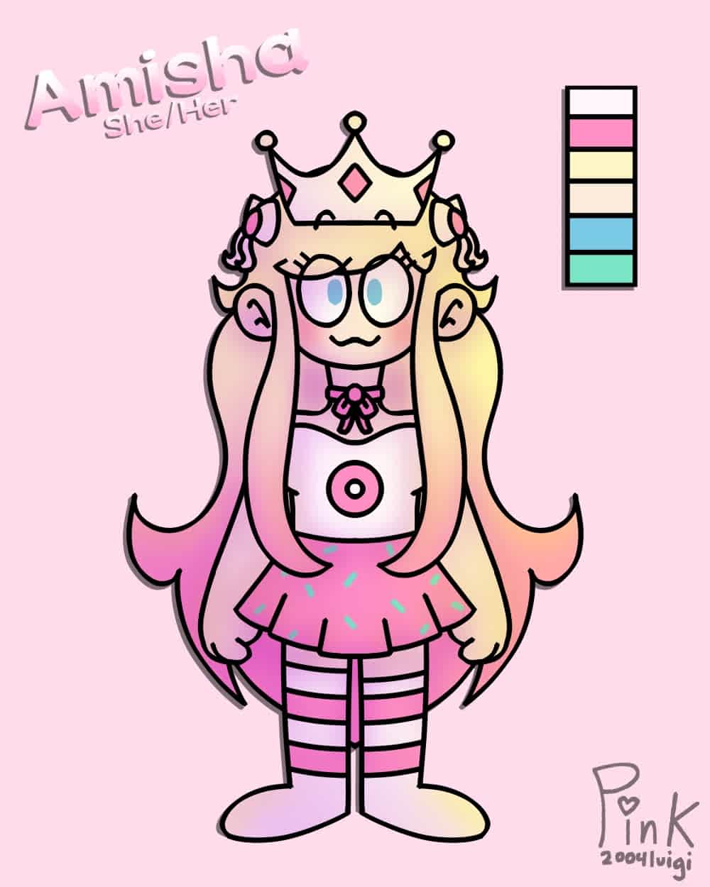 OC Reference - Amisha